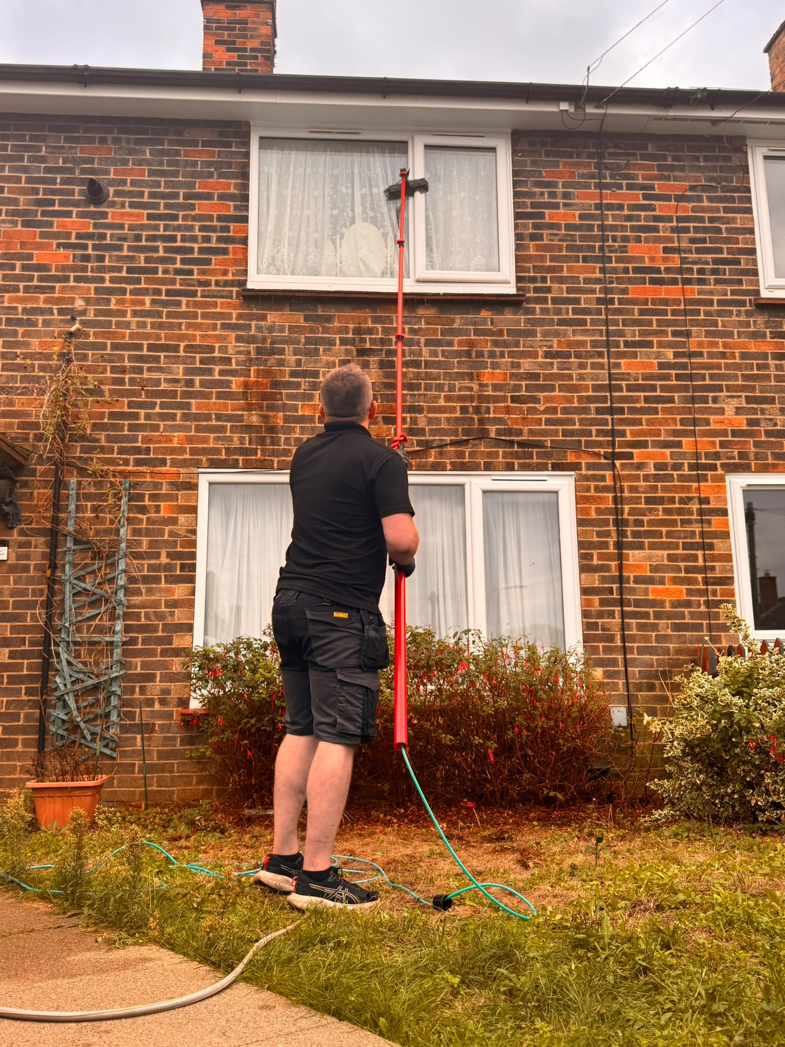Professional window cleaning by MSH Exterior Services